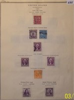 1932 USPS Rotary Press Sheet Complete