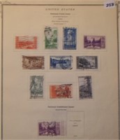 1934 National Parks Sheet, Flat Plate Printing