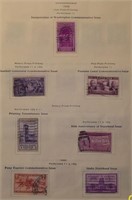 1939 USPS Sheet