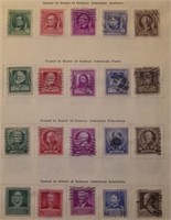 1940 Famous American sheet Complete