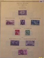 1941 USPS Sheet Complete
