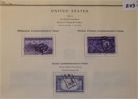 1944 USPS Commemorative Sheet