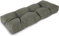 Lokex Cushion  36x14  Smoke Gray  Waterproof