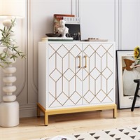 (READ) IDEALHOUSE Accent Storage Cabinet  White