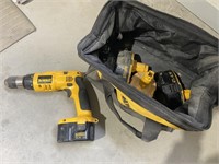 DeWalt Drill With Batteries-No Charger
