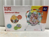 NEW Rainforest Vibes Baby Vibrating Bouncer