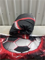 Twin Soccer Comforter Set