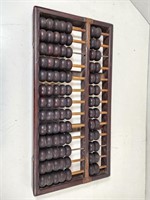 ANTIQUE Chinese Abacus Calculating Tool