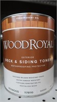 Wood Royal Deck & Siding Toner Transparent Oil