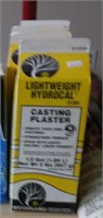 3 boxes of Lighweight Hydrocal Casting Plaster
