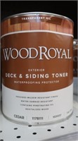 Wood Royal Deck & Siding Toner Transparent Oil