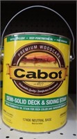 Cabot Semi Solid Deck &  Siding Stain Neutral