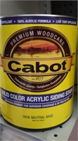 Cabot Solid Color Acrylic Siding Stain Neutral