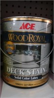 Ace Wood Royal Solid Color Latex Deck Stain Light