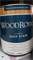 Wood Royal Solid Color Acrylic Latex Deck Stain