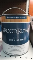 Wood Royal Solid Color Acrylic Latex Deck Stain