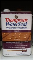 2 Thompson's Water Seal Solid Stain-Maple Brown-1