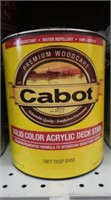 Cabot Solid Color Acrylic Deck Stain Deep Base