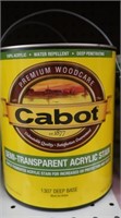Cabot Semi Transparent Acrylic Stain Deep Base