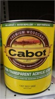 Cabot Semi Transparent Acrylic Stain Deep Base