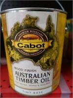 Cabot Australian Timer Oil Tint Base 19430-124oz