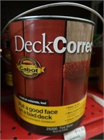 Cabot Deck Correct Tint Base 25200-124 oz