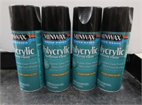 4 Minwax Interior Polyacrylic Clear Semi Gloss