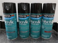 3 Minwax Interior Polyacrylic Clear Satin, 1