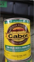 4 Cabot Semi Solid Deck & Siding Stain Neutral