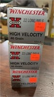 Winchester 22 LR High velocity, 1450 rds