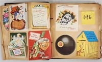 1951 Get Well Card Scrapbook