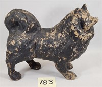 Early Paper Mache 15" Dog