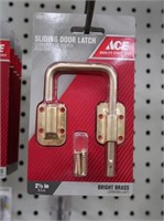 3 Ace Sliding Door Latches 2.5"