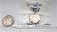 2001 NY-D & 2003 AR-P Uncirculated Quarters