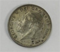 1935 HALF CROWN 50% Silver