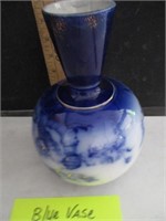 Flow Blue Vase