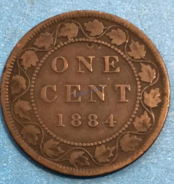 1884 Large Cent Canada