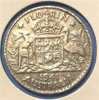 Australia 1941 Shilling - Silver