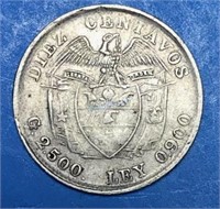 1920 Columbia Diez Centavos