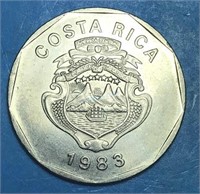 1983 Costa Rica 20 Colones