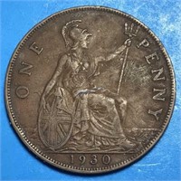 1930 Great Britain Penny