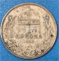 1895 1 Korona - Hungary