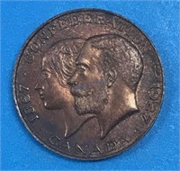 1927 Coronation Medallion