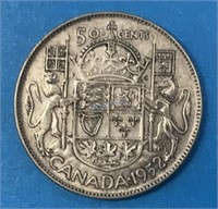 1952 Half Dollar Canada