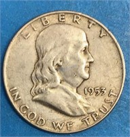 1953D Half Dollar USA