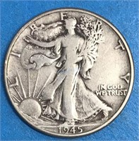 1945 Half Dollar USA