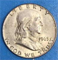 1963D Half Dollar USA