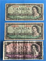 Canada Paper Money Lot