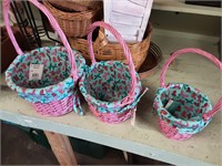 3 new easter baskets