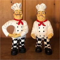 Pair of Chef Figurines